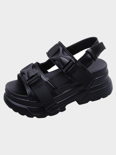 LEATHER SHOES Black / 4