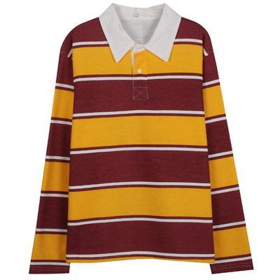 90s Aesthetic Striped Sweatshirt