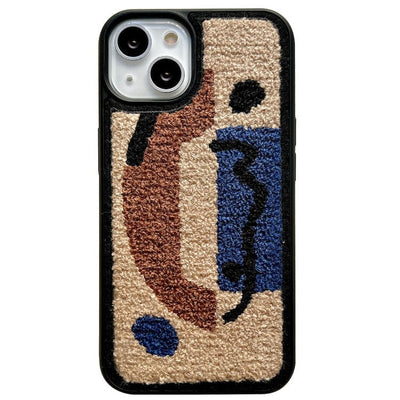 Abstract Teddy iPhone Case