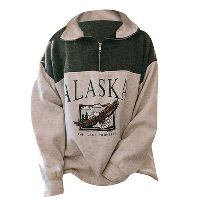 Alaska Zip Up Sweatshirt