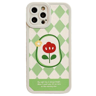 Argyle Flower iPhone Case