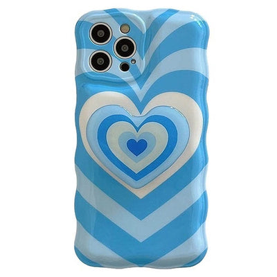 Baby Blue Heart iPhone Case