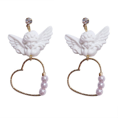 BB Angel Earrings Standart / Gold