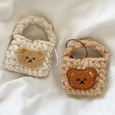 Bear Knitted AirPods Case