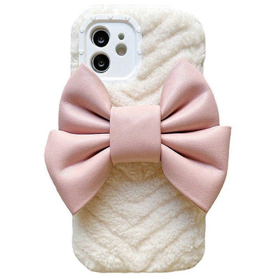 Bow Fluffy iPhone Case