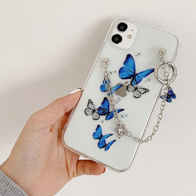 Butterfly Chain iPhone Case