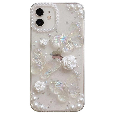 Butterfly Clear iPhone Case