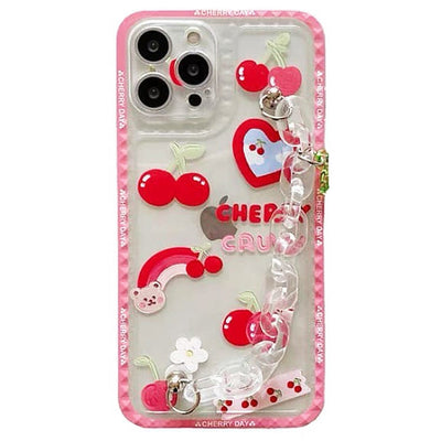 Cherry Crush iPhone Case