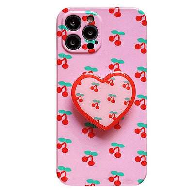 Cherry Pink iPhone Case