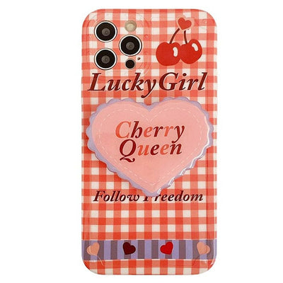 Cherry Queen iPhone Case