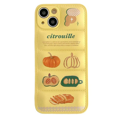 Citrouille Puffer iPhone Case