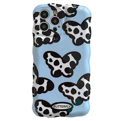 Cow Butterflies iPhone Case