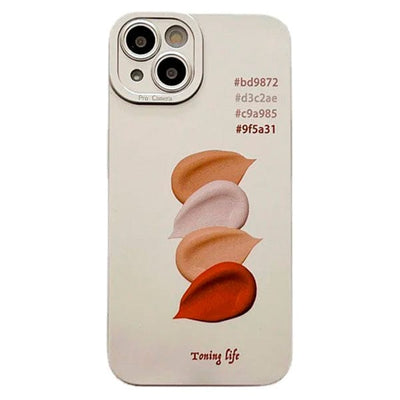 Cream Colors iPhone Case