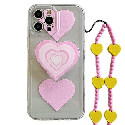 Danish Pastel Heart iPhone Case