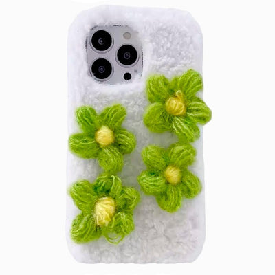 Flower Crochet iPhone Case