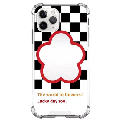 Flower Mirror iPhone Case