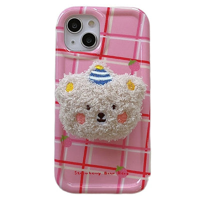 Fluffy Bear iPhone Case
