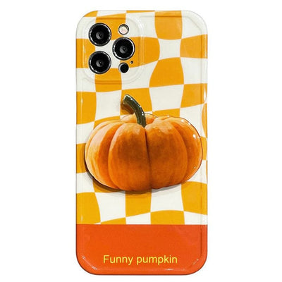 Funny Pumpkin iPhone Case