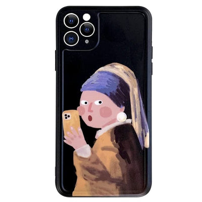 Girl With A Pearl Earring iPhone Case