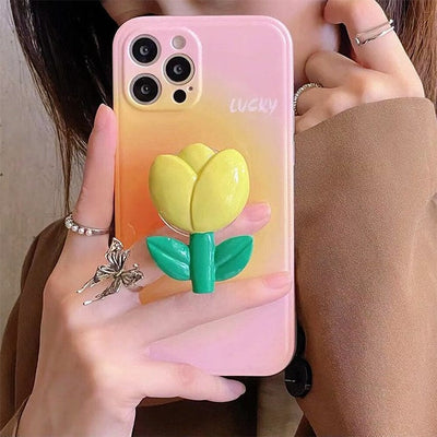 Gradient Tulip iPhone Case