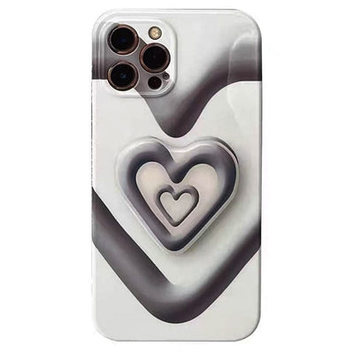 Grunge Heart iPhone Case