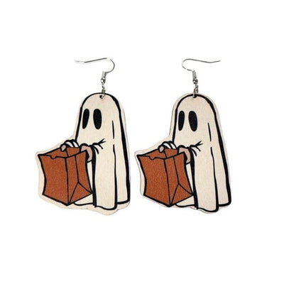 Halloween Ghost Earrings Standart