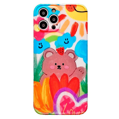 Happiness iPhone Case iPhone 7 / Bear