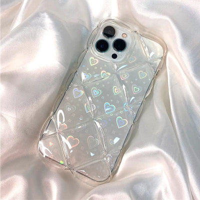 Heart Light Diffraction iPhone Case