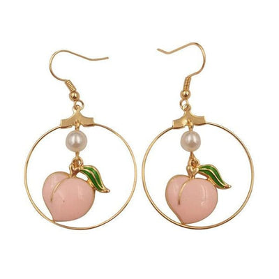 Just Peachy Earrings Standart / Pink