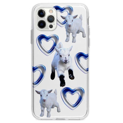 Lamb Transparent iPhone Case