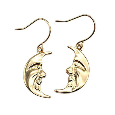 Luna Love Earrings Standart / Gold