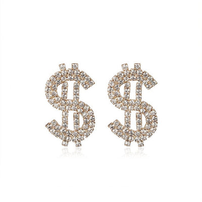 Made Of Money Earrings Standart / Gold / Short