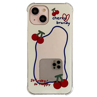 Mirror Cherry iPhone Case