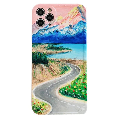 Mountain Road iPhone Case iPhone 7 / Mountain Road