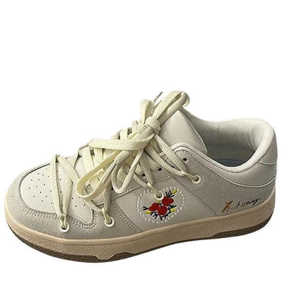 Naturecore Aesthetic Rose Sneakers