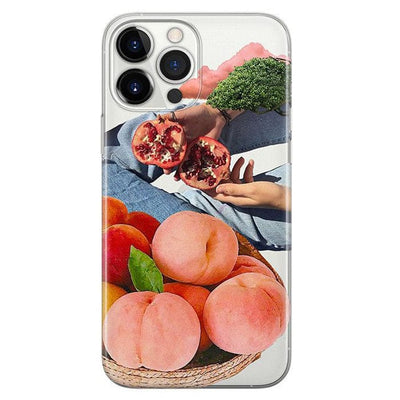 Peach & Pomegranate iPhone Case