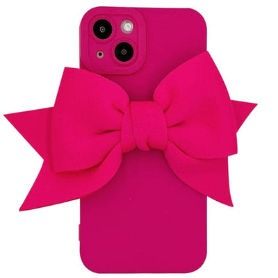 Pink Bow iPhone Case