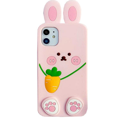 Pink Bunny iPhone Case