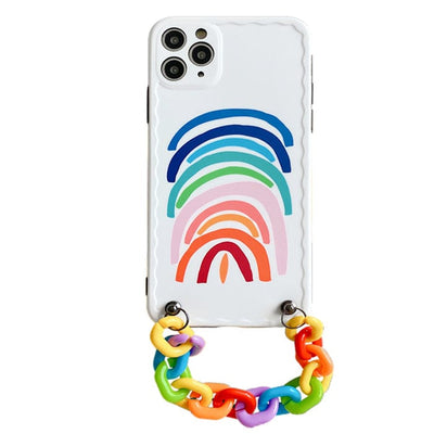 Rainbow Chain iPhone Case