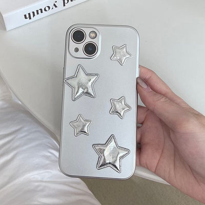 Silver Star iPhone Case