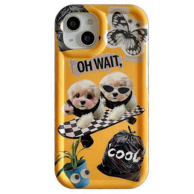 Skateboard Dog iPhone Case