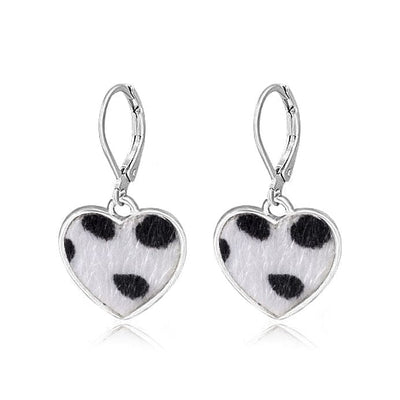 Soft Heart Earrings Standart / Silver