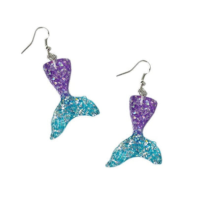 Sugar Mermaid Earrings Standart / Blue