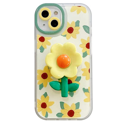 Sunflowers Aesthetic iPhone Case