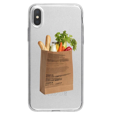 Vegetables Shopping Bag iPhone Case