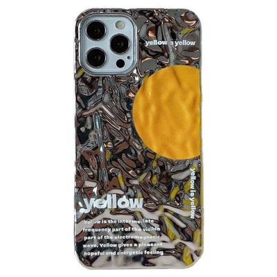 Yellow Color iPhone Case