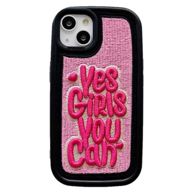 Yes Girls iPhone Case
